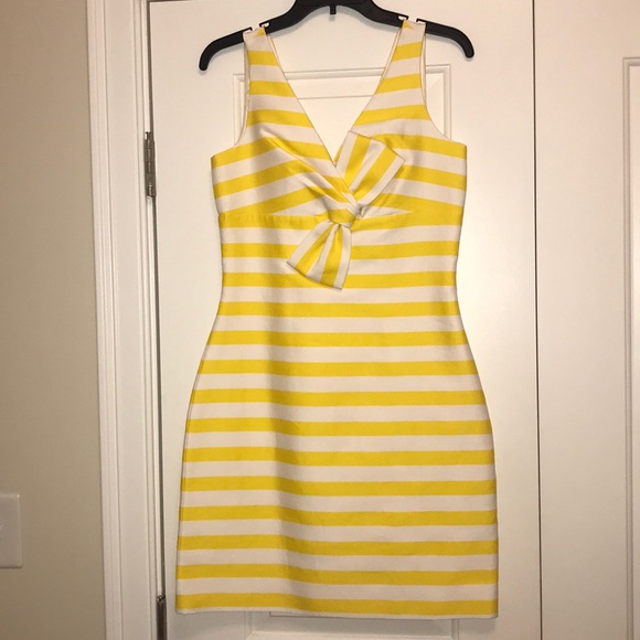*SOLD on Tradesy* Kate Spade White & Yellow Dress - Picture 2 of 6